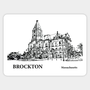 Brockton Massachusetts Sticker